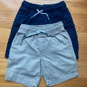 Two Pairs of Cat and Jack Pull On Shorts